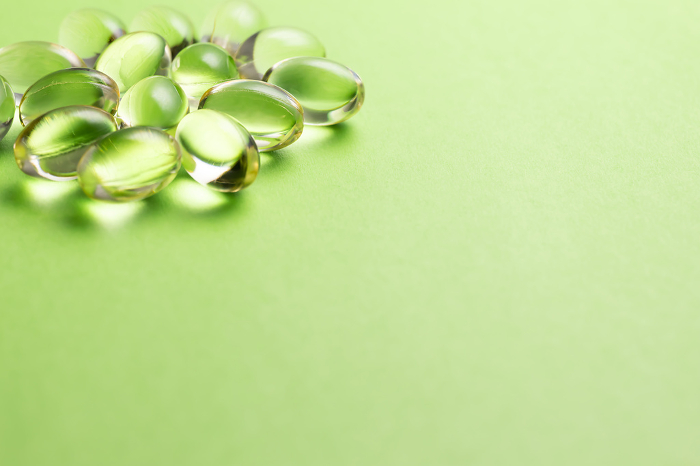 Green Pills Medicine Supplement Green Background