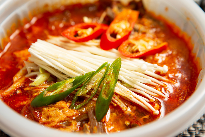 Pork and Kimchi Stew ,Korean food