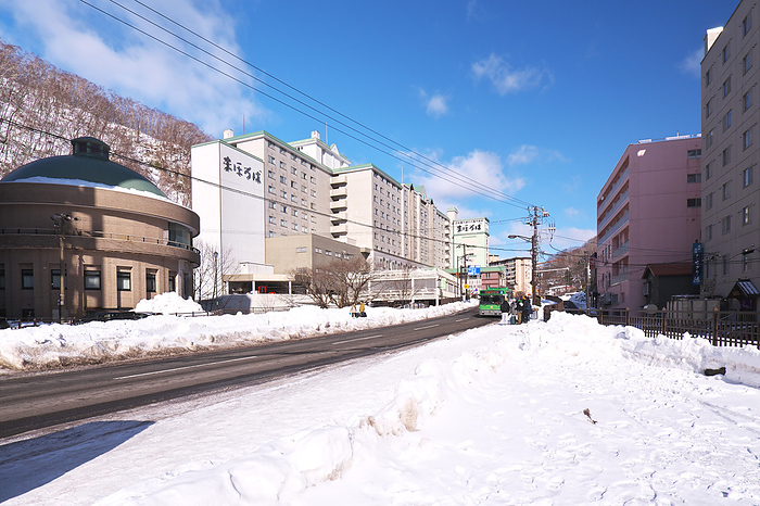 Noboribetsu Onsen Town Hokkaido  5 C