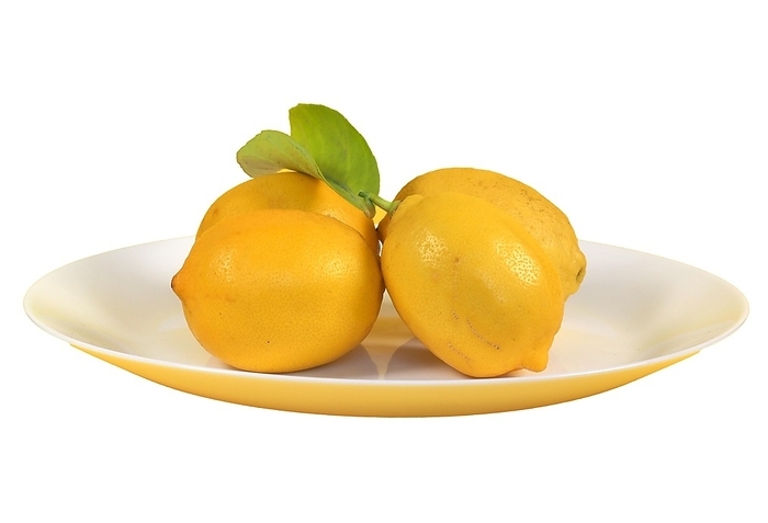 Lemons in a dish transparent PNG, by Claudio Divizia