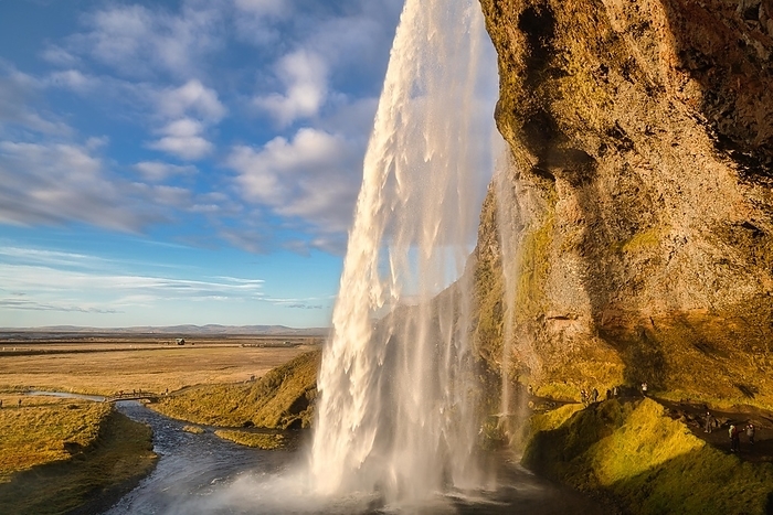 Iceland Seljalandsfoss waterfall, South Iceland, Iceland, Europe, by Hartmut Albert