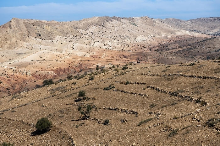 Colourful rocky landscape near Aghmat, Morocco, Africa, by Sonja Jordan