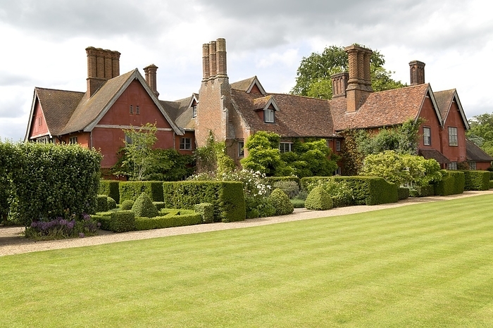 United Kingdom Wyken Hall house and gardens, Suffolk, England, UK, by Ian Murray