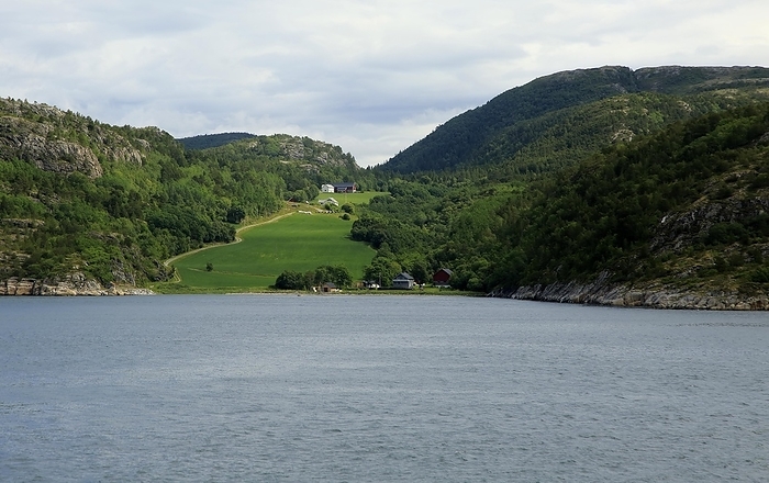 Norway Small coastal farming settlement south of Trondheim, Sor Trondelag county, Norway, Europe, by Ian Murray
