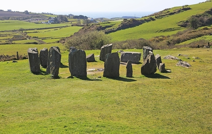 Ireland Drombeg stone circle, County Cork, Ireland, Irish Republic, Europe, by Ian Murray