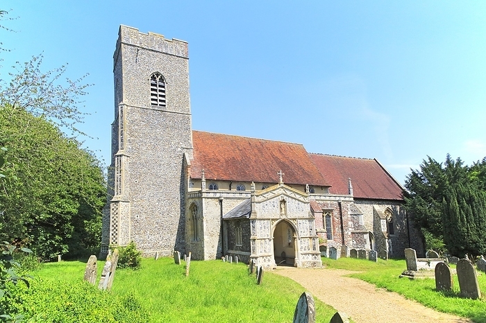 United Kingdom Parish church of Saint Mary, Huntingfield, Suffolk, England, UK, by Ian Murray