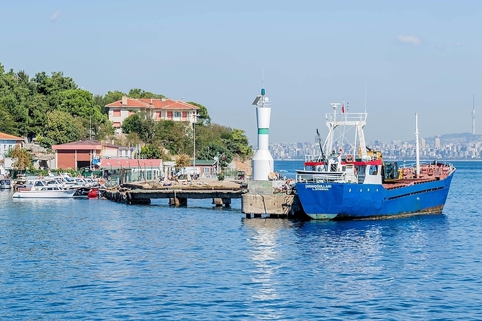 Turkey Tanker docked in harbor at Princess Island in Turkey. in Turkey, by aminkorea