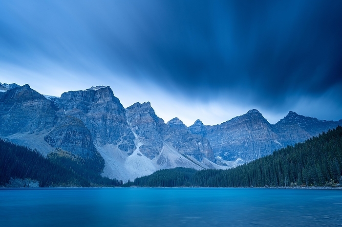 Canada Moren Lake, Canadian Rocky Mountains, Alberta Canada, by   Loredana De Sole