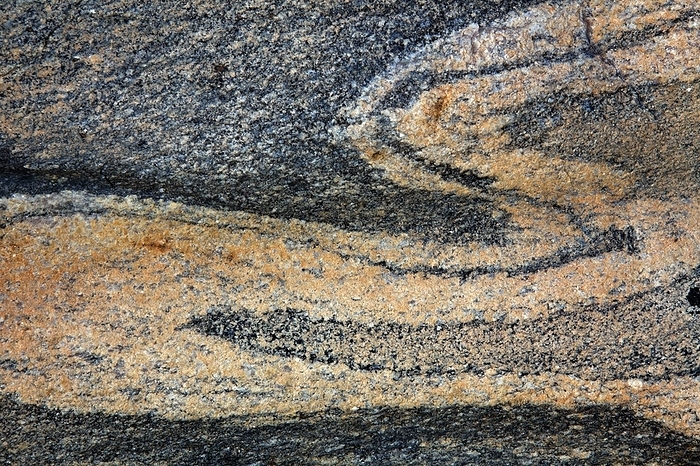 Greenland Detail of basalt, a volcanic rock found on Heart mountain, Uummannaq, North Greenland, Greenland, North America, by alimdi   Arterra