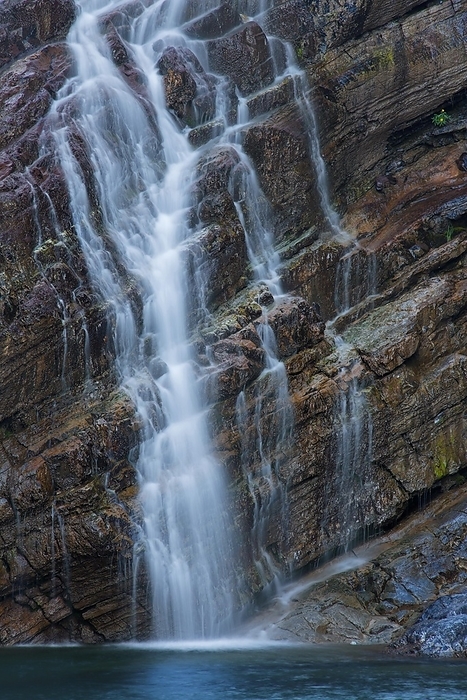 Canada Cameron Falls in Waterton Lakes National Park, Alberta, Canada, North America, by alimdi   Arterra