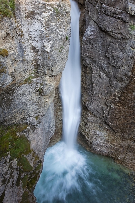 Canada Waterfall in the Johnston Canyon, Banff National Park, Alberta, Rocky Mountains, Canada, North America, by alimdi   Arterra