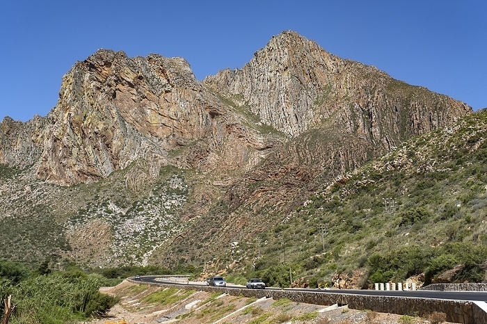 Republic of South Africa Mountain scenery along the scenic Route 62, R62, historical road from Robertson to Oudtshoorn, Western Cape Province, South Africa, Africa, by alimdi   Arterra   Marica van der Meer