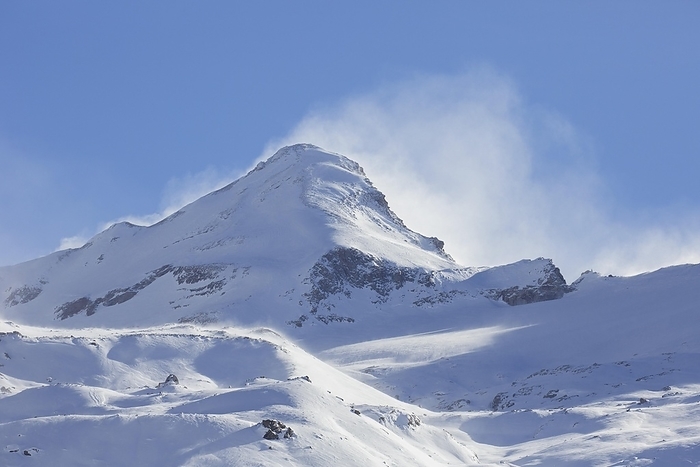 Italy La Tresenta in winter, mountain in the Gran Paradiso National Park, Graian Alps on the border between Piedmont and the Aosta Valley in Italy, by alimdi   Arterra   Sven Erik Arndt