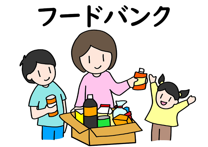 Illustrations that can be used for food bank activities