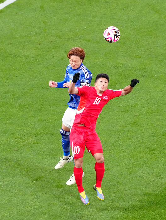 2026 FIFA World Cup Asia 2nd Preliminary Round  North Korea Japan  1st half, Itakura Photo by Kentaro Nishiumi  Photo date 20240321