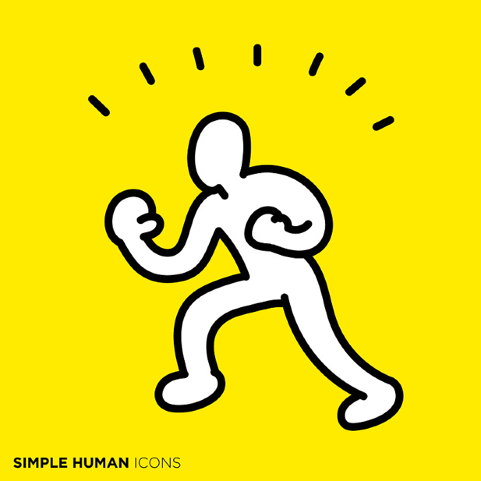 Simple Human Icon Series, Exciting