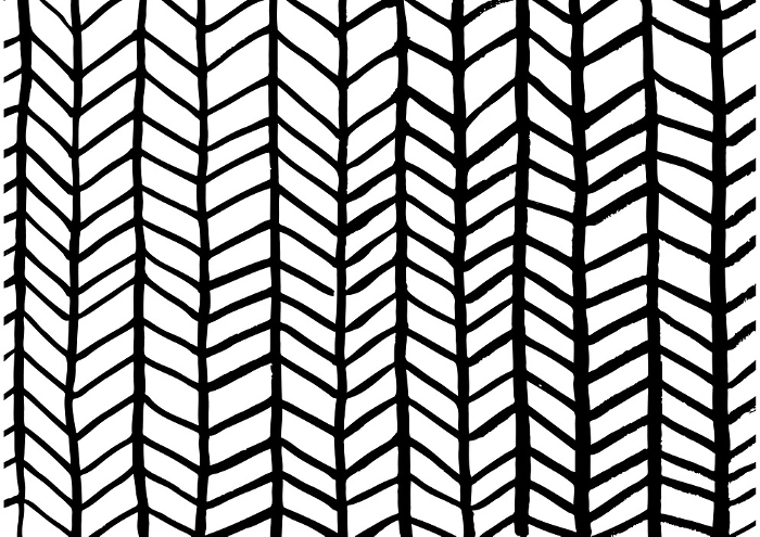 Geometric pattern of hand-drawn lines