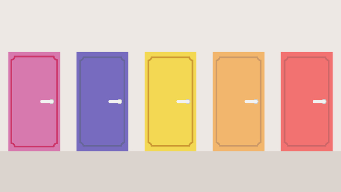 Backgrounds with 5 Doors Web graphics