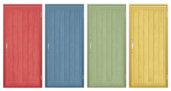 Western style door 4 color set