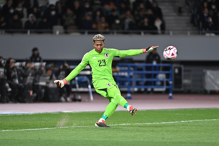 FIFA World Cup 2026 AFC Asian Qualifiers Round 2 match Japan vs North Korea Japan s Zion Suzuki during the FIFA World Cup 2026 AFC Asian Qualifiers Round 2 match between Japan 1 0 North Korea at National Stadium in Tokyo, Japan, March 21, 2024.  Photo by JFA AFLO 