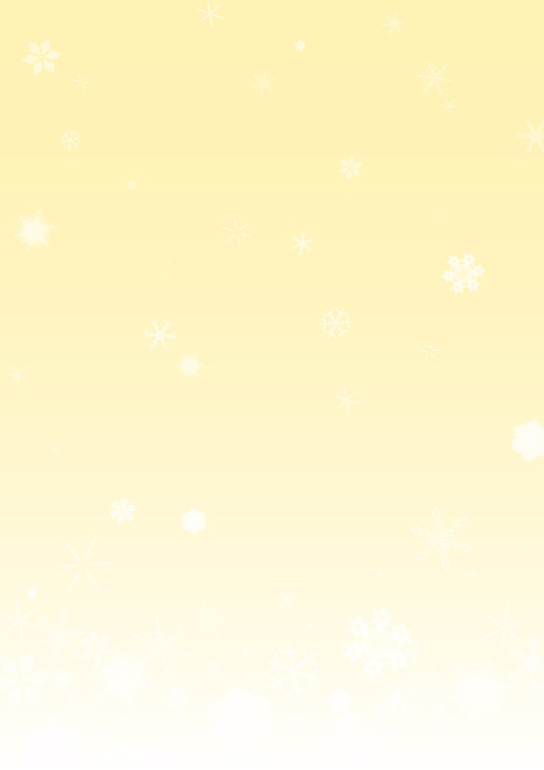 Pale Yellow Snow Falling Gradient Background A4 Vertical