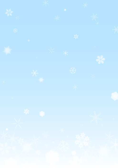 Pale Light Blue Snow Falling Gradient Background A4 Vertical