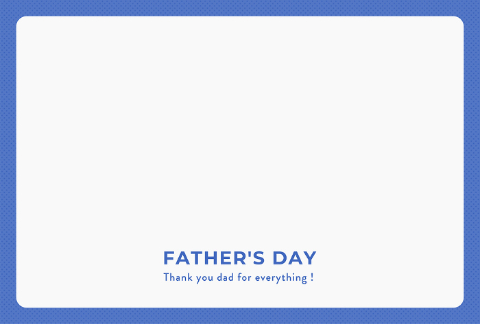 Father's Day card illustration