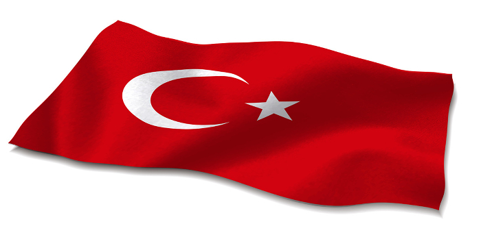 Turkey Flag Country World Icons