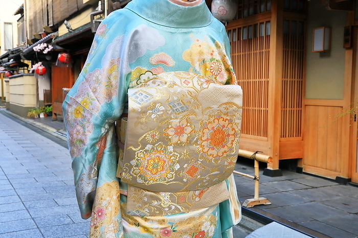 Nishijin OBI and Kyoto Yuzen Kimono Kyoto-shi, Kyoto