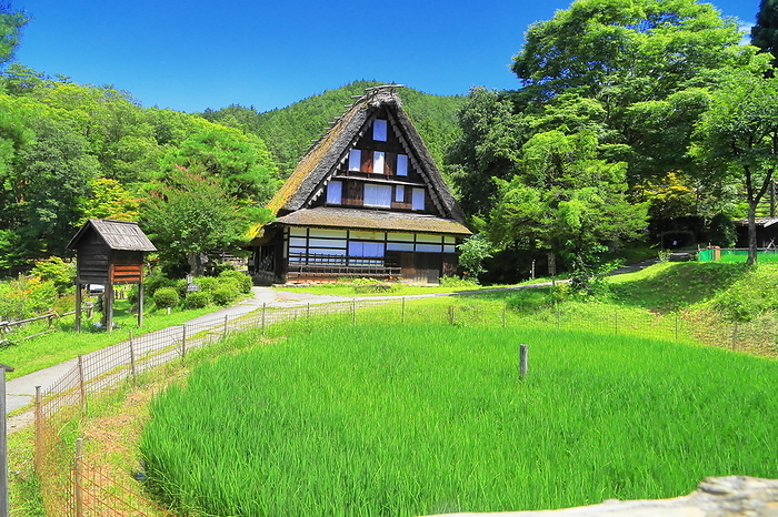 Hida Village in Takayama in summer Takayama City, Gifu Prefecture