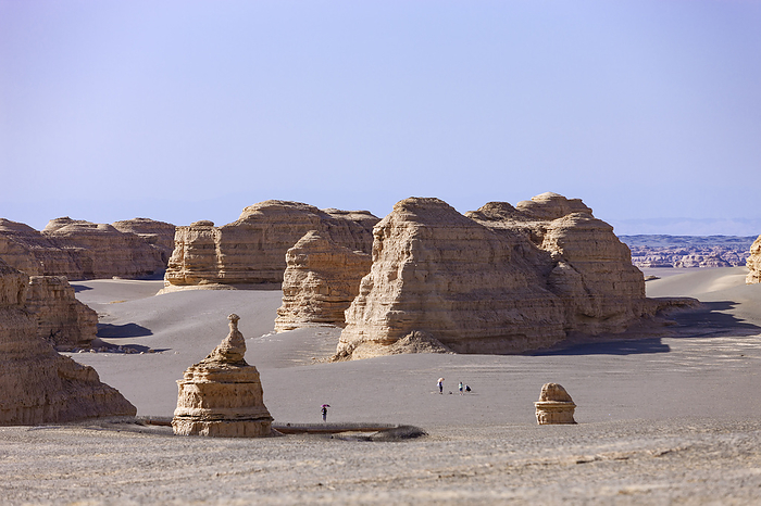 Yardan Geological Park Dunhuang, Gansu Province, China Oasis Road, South Western Provinces Road  Desert South Road  Dunhuang World Geopark 
