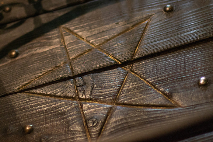 Pentagram in wood Pentagram in wood, by Zoonar Daniel Kuehne