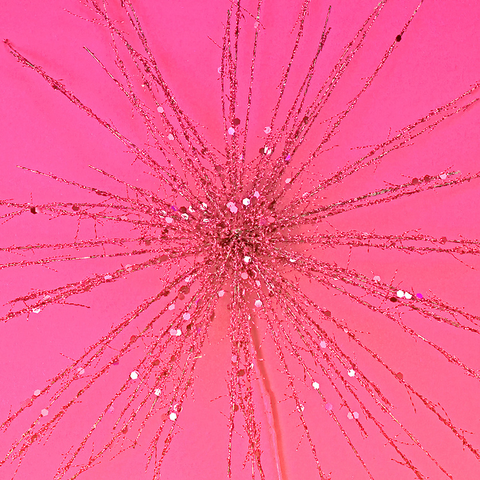 Abstract pink glitter star, christmas Abstract pink glitter star, christmas, by Zoonar Katrin May