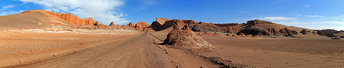 Valle de La Luna in the Atacama Desert in Chile Valle de La Luna in the Atacama Desert in Chile, by Zoonar Andreas Edelm