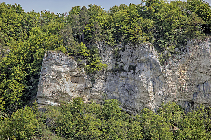 Rock formation in the Danube Valley near Beuron Rock formation in the Danube Valley near Beuron, by Zoonar Falke