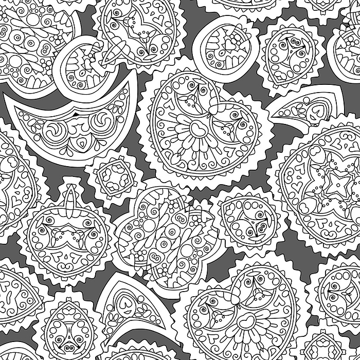 coloring pattern coloring pattern, by Zoonar angeta