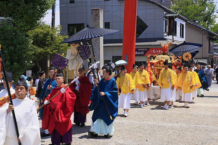 Owari Tsushima Tenno Matsuri Morning Festival Mikoshi Return Ceremony Tsushima City, Aichi Prefecture