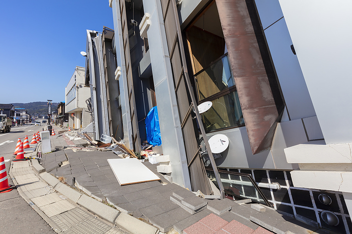 Noto Peninsula Earthquake, Ishikawa Prefecture Collapsed building
