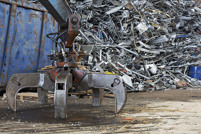 Scrap iron in a scrap yard Scrap iron in a scrap yard, by Zoonar Harald Biebel