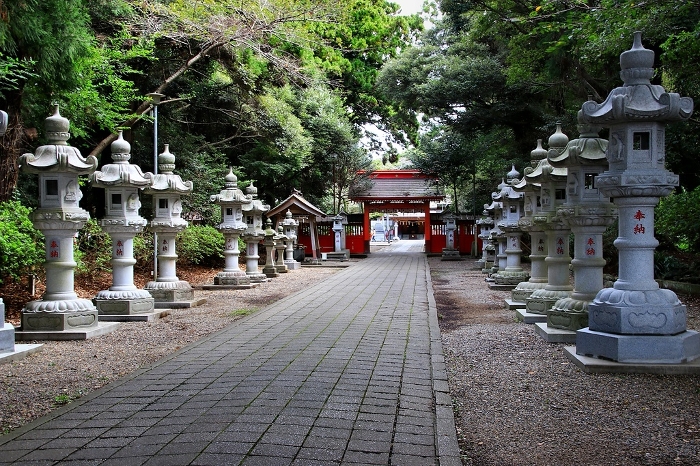 One of the three shrines in the eastern part of Japan, located in Kamisu... Breath of Life Shrine