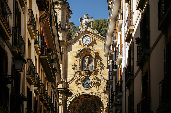 Spain Basilica of Saint Mary of the Chorus, Donostia, San Sebastian, Gipuzkoa, Basque Country, Spain, Europe, by Ben Pipe