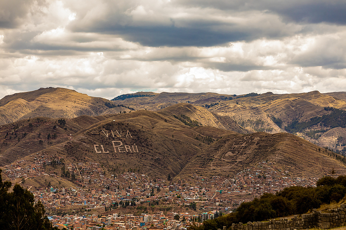 Viva el Peru on foothills in Cusco Viva el Peru on foothills in Cusco, by Laura Grier
