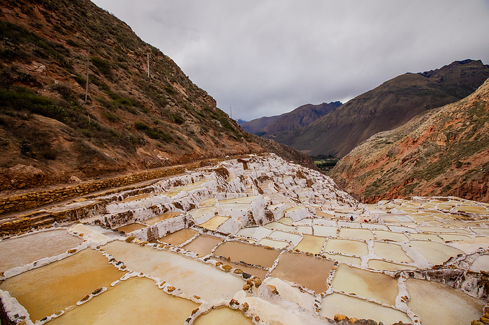 Maras Salt Mines Maras Salt Mines  Salineras de Maras , Peru, South America, by Laura Grier