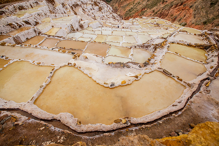 Maras Salt Mines Maras Salt Mines  Salineras de Maras , Peru, South America, by Laura Grier