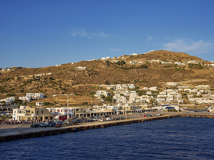 Mykonos Port, Tourlos, Mykonos Island, Cyclades, Greece Mykonos Port, Tourlos, Mykonos Island, Cyclades, Greek Islands, Greece, Europe, by Karol Kozlowski