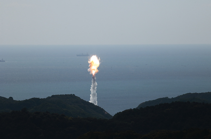 Space One s small rocket  Kairos  Space One s small rocket  Kairos  exploded shortly after its first launch in Kushimoto town, Wakayama, Japan, March 13, 2024.  Photo by Nobutake Hayama AFLO  