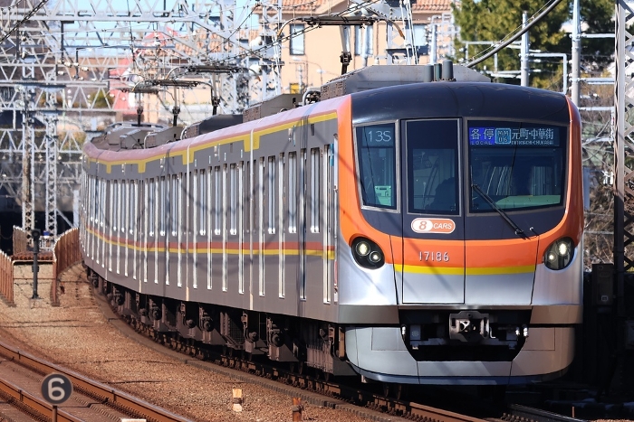 Tokyo Metro] Series 17000 (Tokyu Toyoko Line: Tamagawa Station)