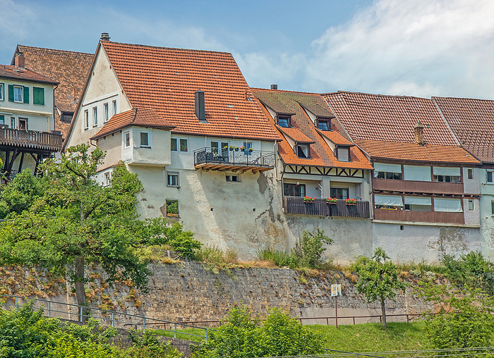 Building at the city wall, Oberstadt, M hlheim an der Donau Building at the city wall, Oberstadt, M hlheim an der Donau, by Zoonar Falke