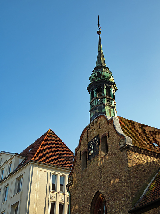 Exterior view of the church of the holy spirit in Flensburg, Schleswig Holstein, Germany Exterior view of the church of the holy spirit in Flensburg, Schleswig Holstein, Germany, by Zoonar Katrin May