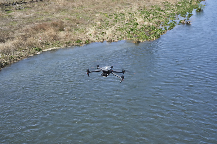 Photographed in 2024 Use of drones March 2024 Near Sekido Bridge, Tama City, Tokyo